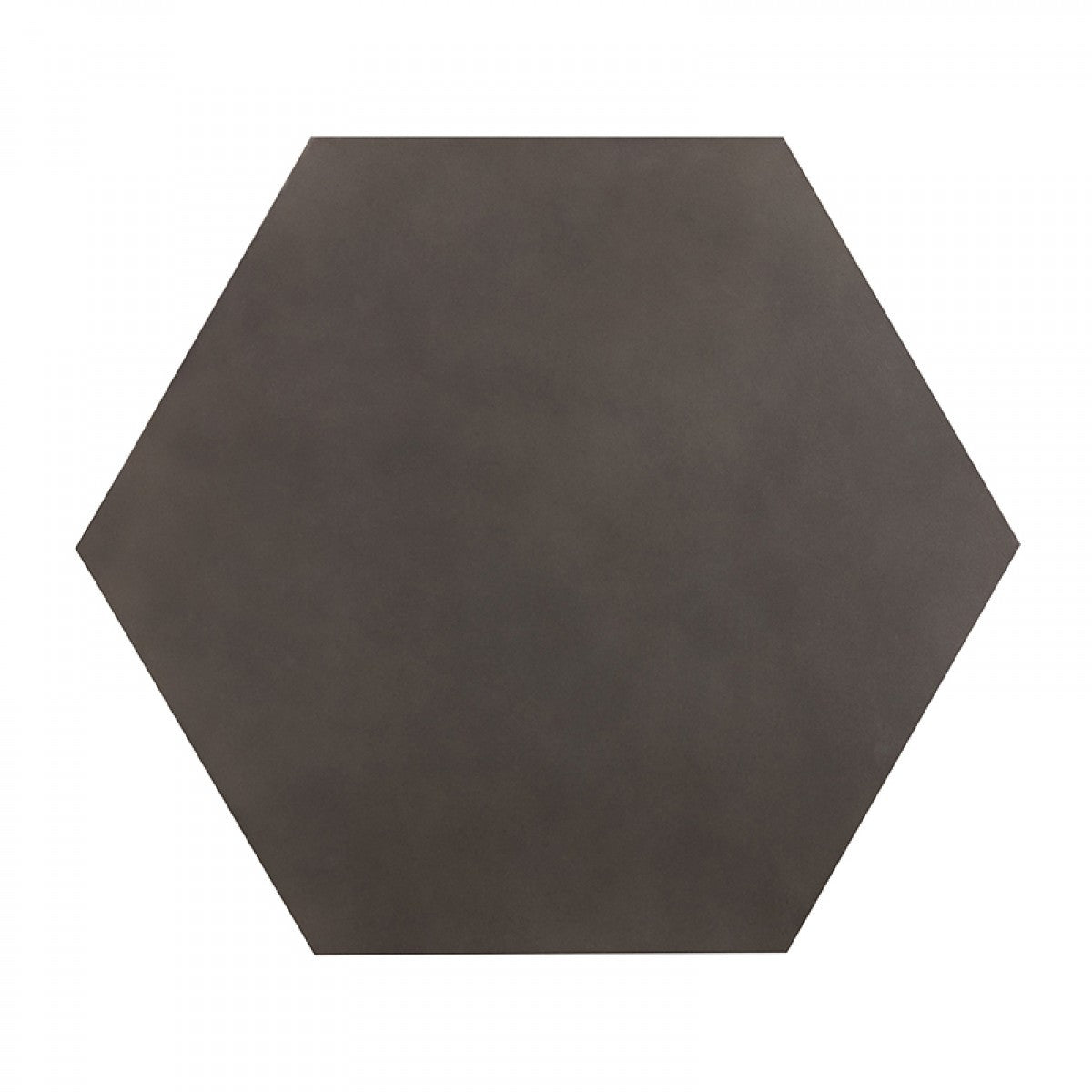 Modern Gray Concrete and Black Metal Hexagonal End Table By Homeroots | End Tables | Modishstore - 9