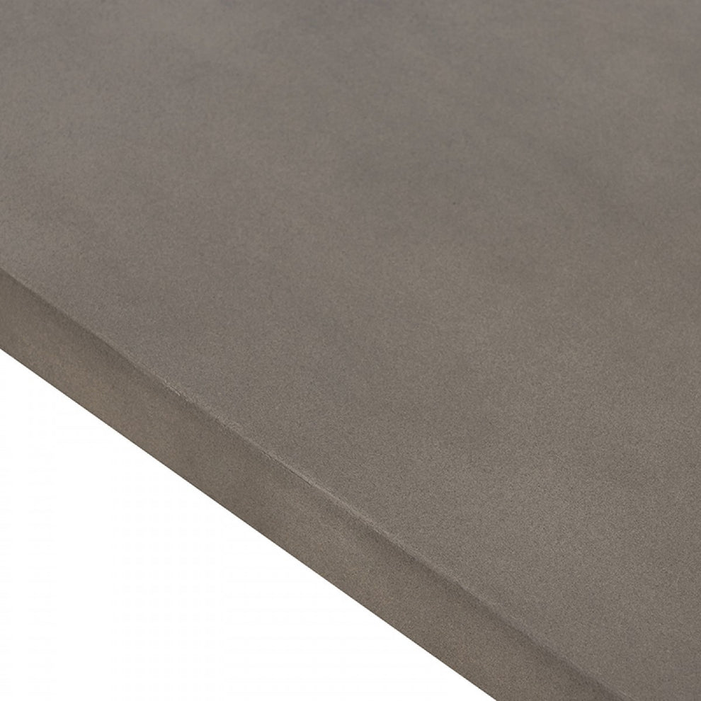 Asymmetric Metal And Concrete End Table By Homeroots | End Tables | Modishstore - 7