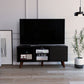 Contemporary Black Wengue TV Stand By Homeroots | TV Stands | Modishstore