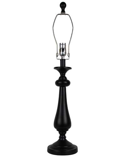 Black Candlestick Tribal Arrows Shade Table Lamp By Homeroots | Table Lamps | Modishstore - 3