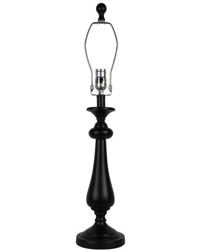 Black Candlestick Whimsical Dandelion Shade Table Lamp By Homeroots | Table Lamps | Modishstore - 3