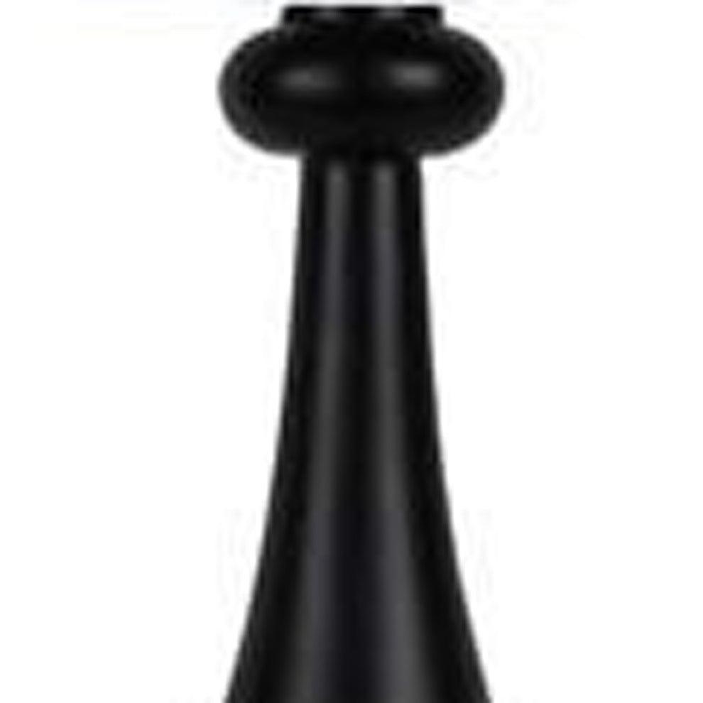 Black Candlestick Whimsical Dandelion Shade Table Lamp By Homeroots | Table Lamps | Modishstore - 4