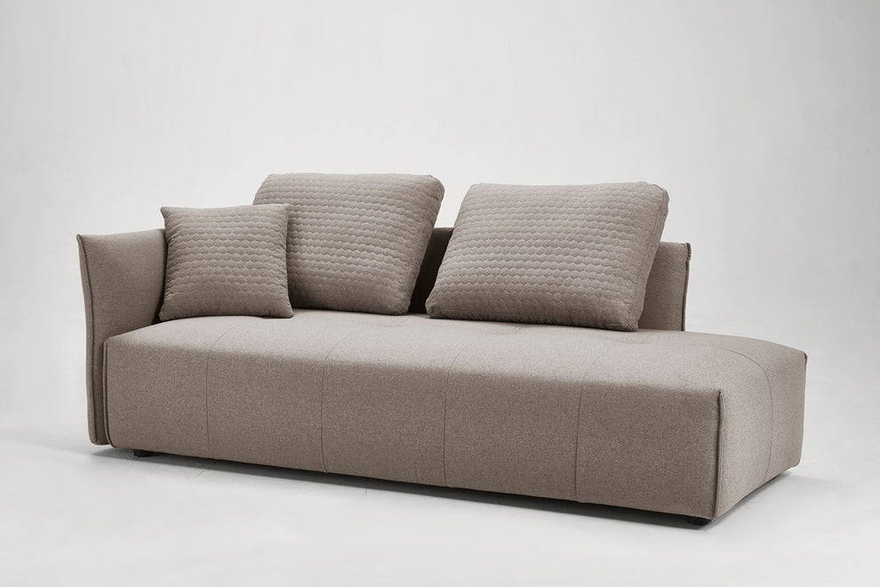 Mod Light Gray Fabric Modular Sectional Sofa Bed By Homeroots | Sectional | Modishstore - 7