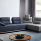 Blue and Gray Ultimate Lounger Modular Sectional Sofa By Homeroots | Sectional | Modishstore - 2