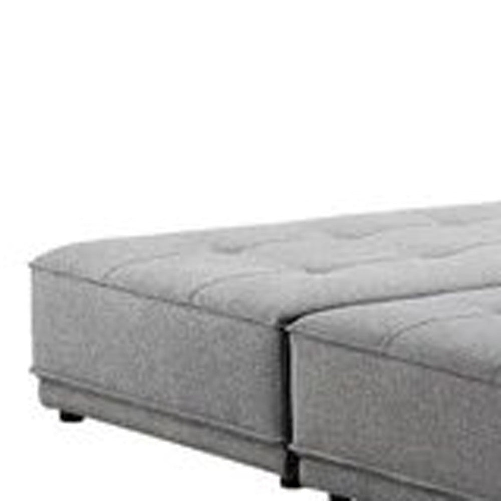 Contemporary Gray Ultimate Lounger Modular Sectional Sofa By Homeroots | Sectional | Modishstore - 2