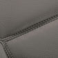 Modern Dark Gray Faux Leather Right Facing Sectional Sofa By Homeroots | Sectional | Modishstore - 3