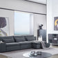 Modern Chic Gray Fabric Modular Sectional Sofa with Storage By Homeroots | Sectional | Modishstore