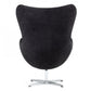 Stylish Mid Century Dark Orange Fabric Swivel Accent Chair By Homeroots | Accent Chairs | Modishstore - 11