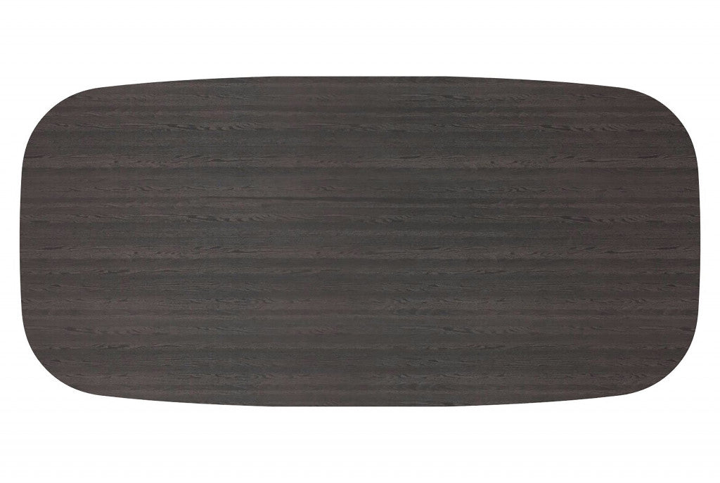 52” Mod Scandi Black Wood Coffee Table By Homeroots | Coffee Tables | Modishstore - 4