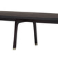 52” Mod Scandi Black Wood Coffee Table By Homeroots | Coffee Tables | Modishstore - 6