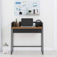 Contemporary Brown and Black Computer And Writing Desk By Homeroots | Desks | Modishstore