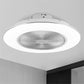White Stylish LED Ceiling Lamp And Fan By Homeroots | Ceiling Lamps | Modishstore - 6