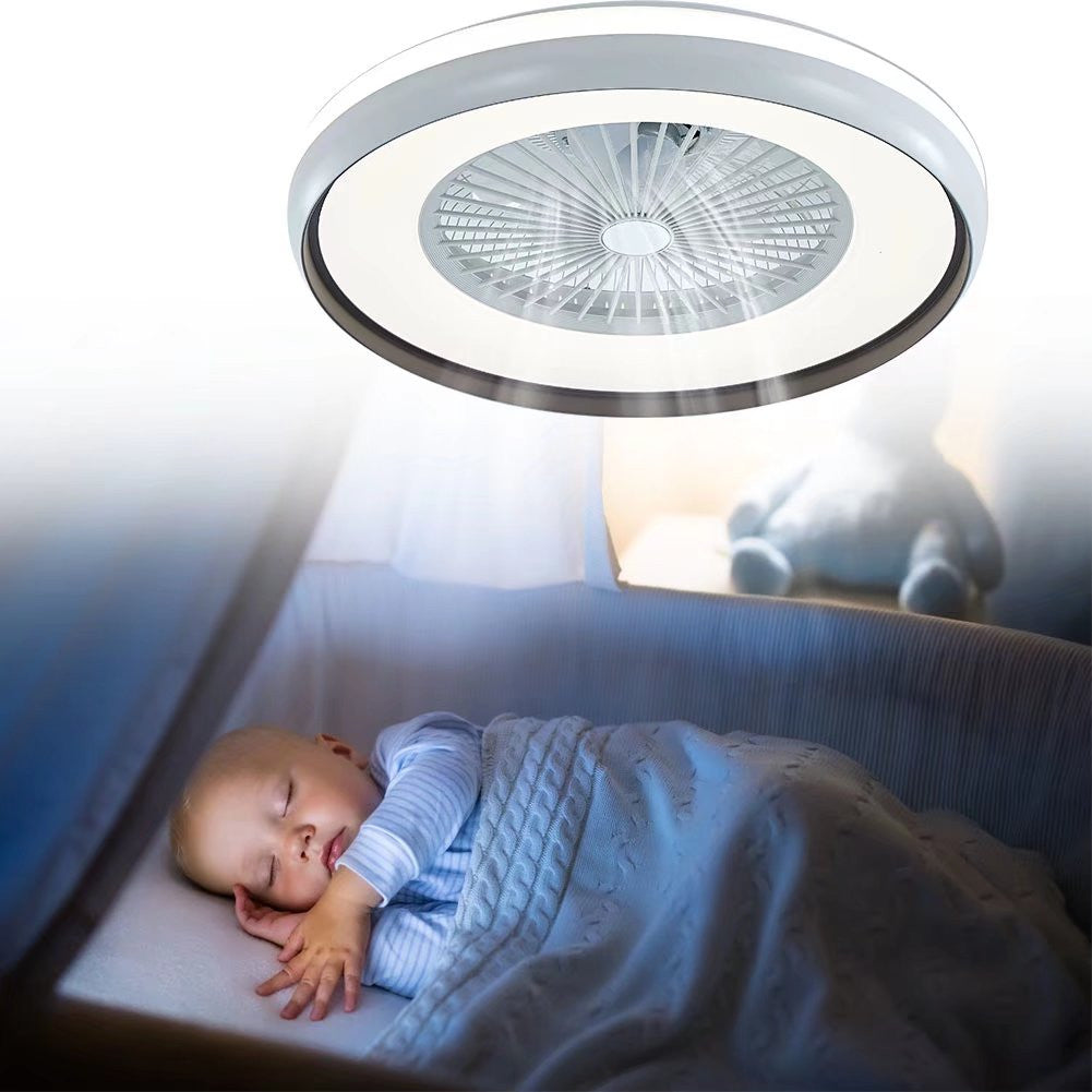 Minimalist LED Light With Ceiling Fan By Homeroots | Ceiling Lamps | Modishstore - 6