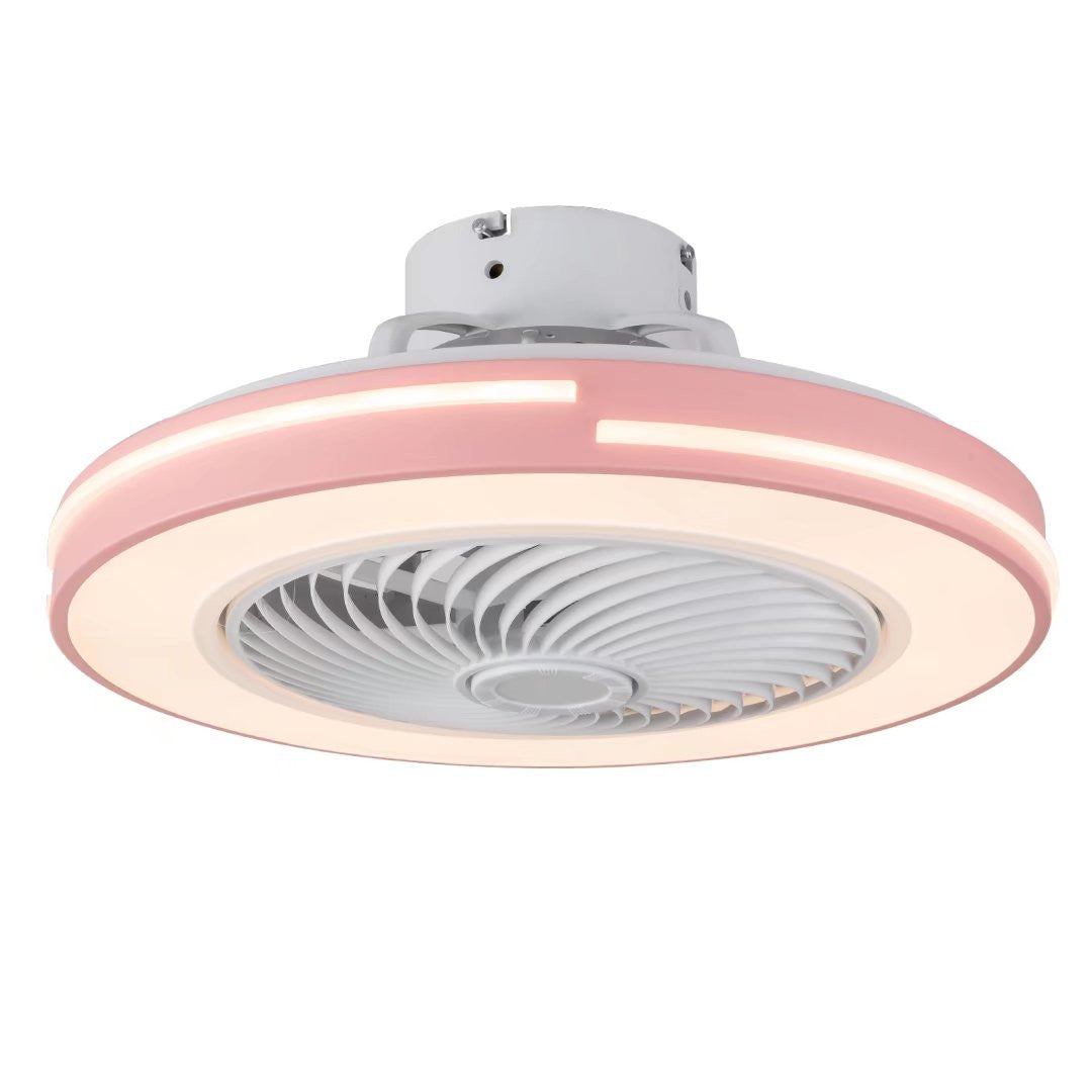 Compact Pink LED Ceiling Fan and Light By Homeroots | Ceiling Lamps | Modishstore - 6
