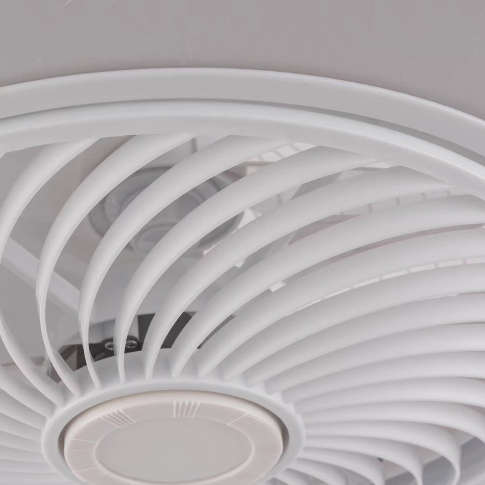 Contemporary White Ceiling Lamp And Fan By Homeroots | Ceiling Lamps | Modishstore - 4
