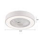 Contemporary White Ceiling Lamp And Fan By Homeroots | Ceiling Lamps | Modishstore - 6