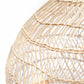 Natural Woven Rattan Hanging Pendant Lamp By Homeroots | Pendant Lamps | Modishstore - 4