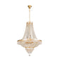Classy Glam Gold Faux Crystal Chandelier By Homeroots | Chandeliers | Modishstore - 6