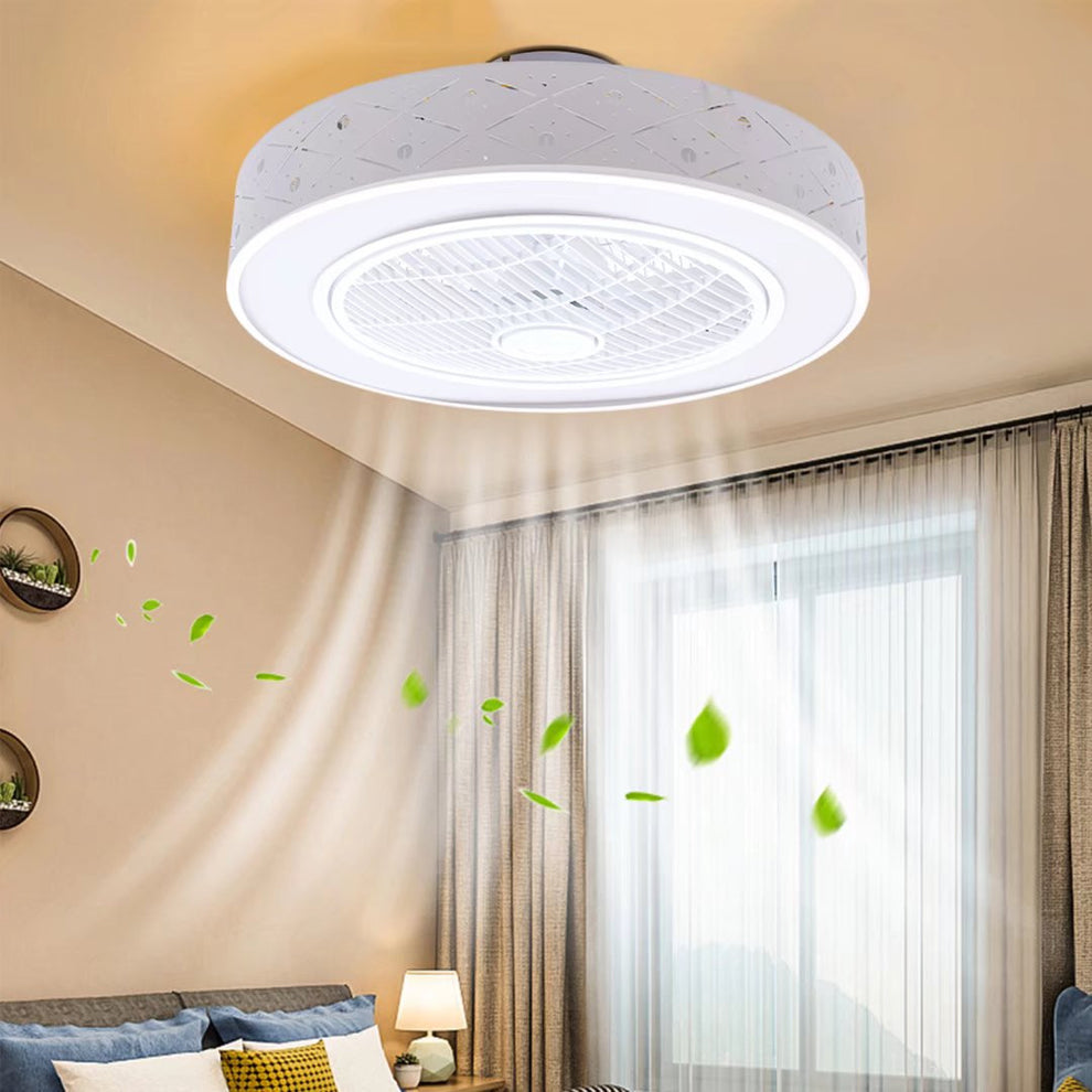 Contemporary Ceiling Ceiling Fan and Light By Homeroots | Ceiling Lamps | Modishstore - 3