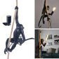 Hanging Monkey on a Rope Pendant Lamp By Homeroots | Pendant Lamps | Modishstore - 5