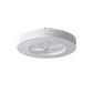 Classy Ceiling Fan And Round LED Lamp By Homeroots | Ceiling Lamps | Modishstore - 7