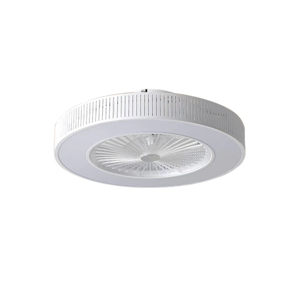 Classy Ceiling Fan And Round LED Lamp By Homeroots | Ceiling Lamps | Modishstore - 7