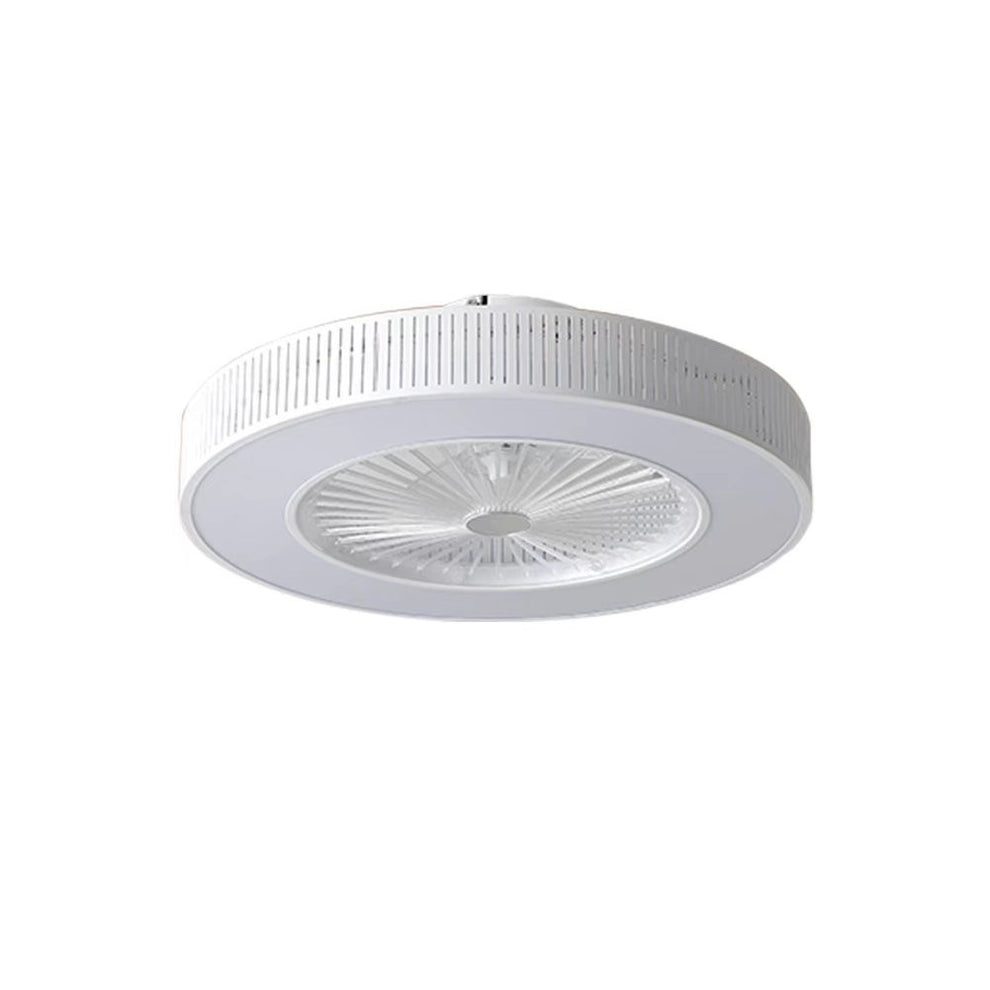 Classy Ceiling Fan And Round LED Lamp By Homeroots | Ceiling Lamps | Modishstore - 7