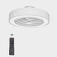 Compact Ceiling Fan and Light With Star Detailing By Homeroots | Ceiling Lamps | Modishstore - 4
