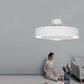 Compact Ceiling Fan and Light With Star Detailing By Homeroots | Ceiling Lamps | Modishstore - 5