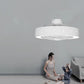 Compact Ceiling Fan and Light With Star Detailing By Homeroots | Ceiling Lamps | Modishstore - 5