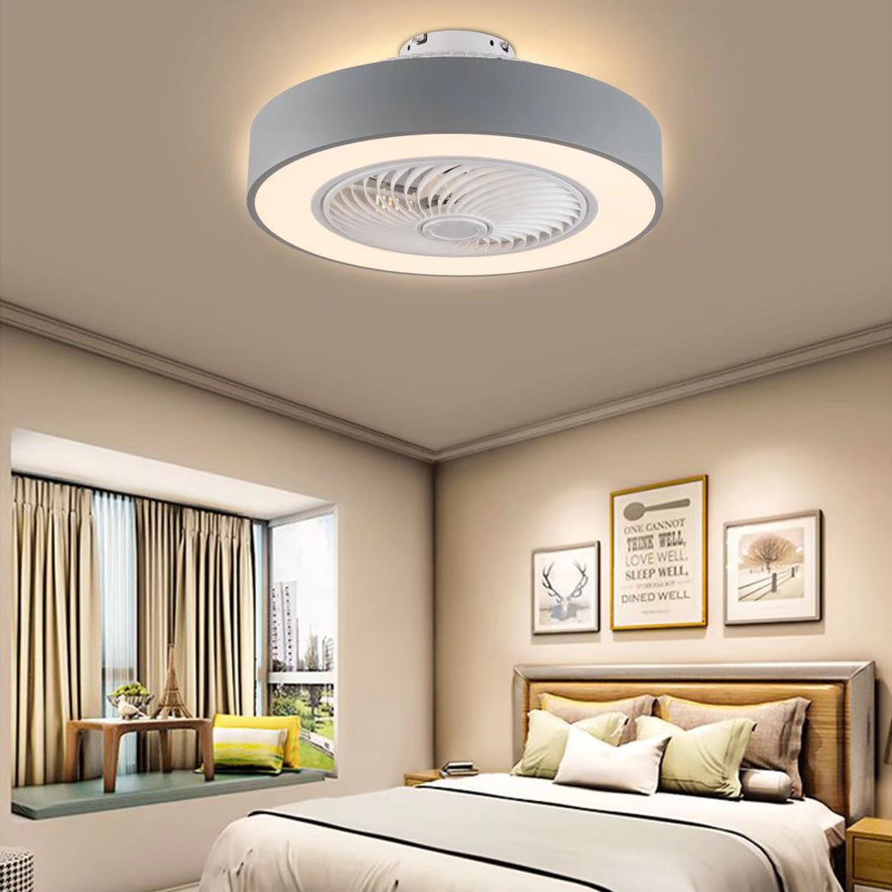 Black Modern Ceiling Ceiling Fan and Light By Homeroots | Ceiling Lamps | Modishstore - 3