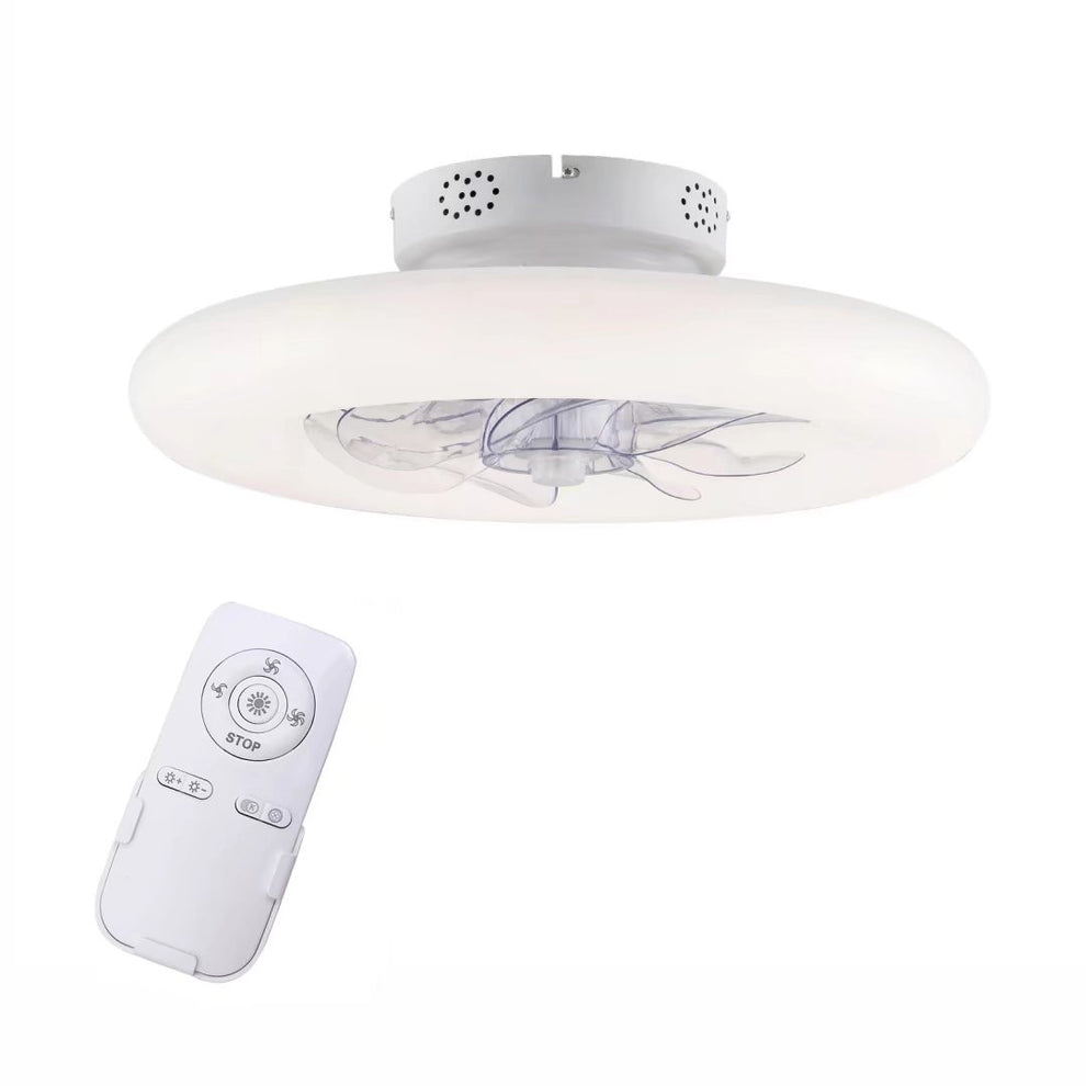 Minimalist Ceiling Fan and Light By Homeroots | Ceiling Lamps | Modishstore - 6