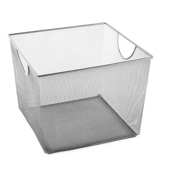 Storage Nest-Mesh-Silver Set of 6 by Texture Designideas | Bins, Baskets & Buckets | Modishstore-3