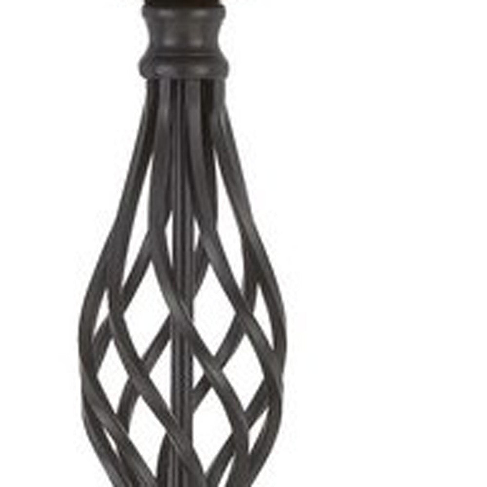 Set of Three Retro Metal Floor and Table Lamp Set By Homeroots | Table Lamps | Modishstore - 4