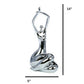 Matte Black Women Stretching Sculpture By Homeroots | Sculptures | Modishstore - 6