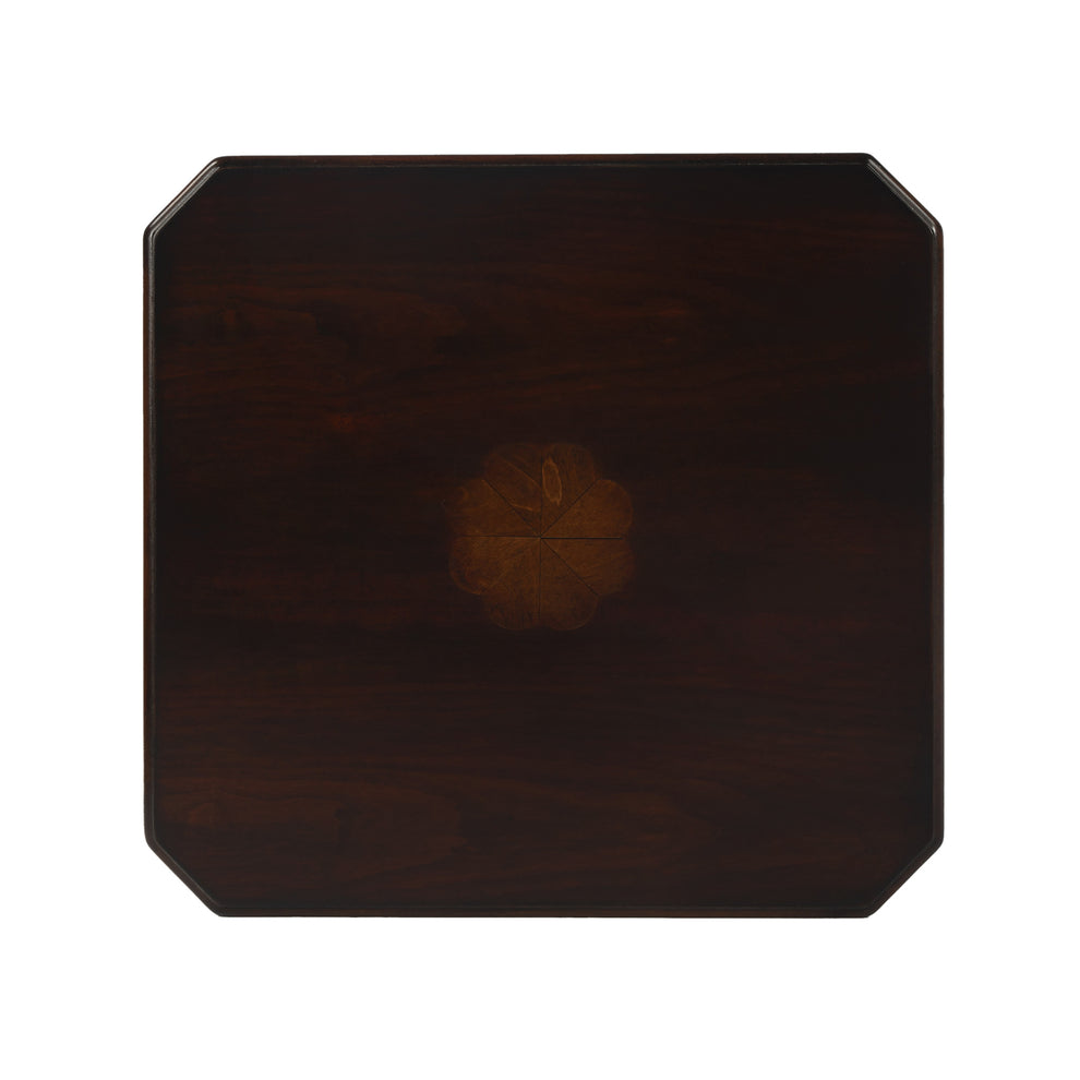 27" Dark Brown And Cherry Manufactured Wood Rectangular End Table With Drawer And Shelf By Homeroots | End Tables | Modishstore - 8