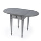 28" Grey Manufactured Wood Oval End Table With Drawer By Homeroots | End Tables | Modishstore - 3