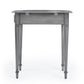 28" Grey Manufactured Wood Oval End Table With Drawer By Homeroots | End Tables | Modishstore - 6