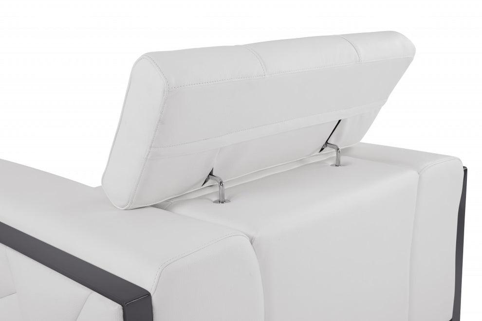 Mod Black Leather and Chrome Deco Accent Chair By Homeroots | Accent Chairs | Modishstore - 25
