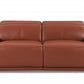 86" Camel Brown Genuine Leather Reclining Sofa By Homeroots | Sofas | Modishstore