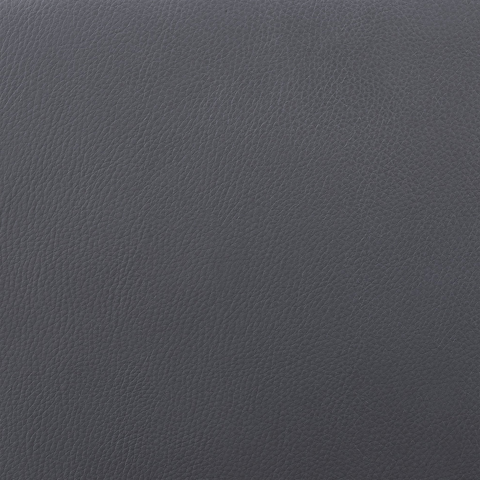 26" Gray Faux Leather Backless Modern Swivel Bar By Homeroots | Bar Stools | Modishstore - 7