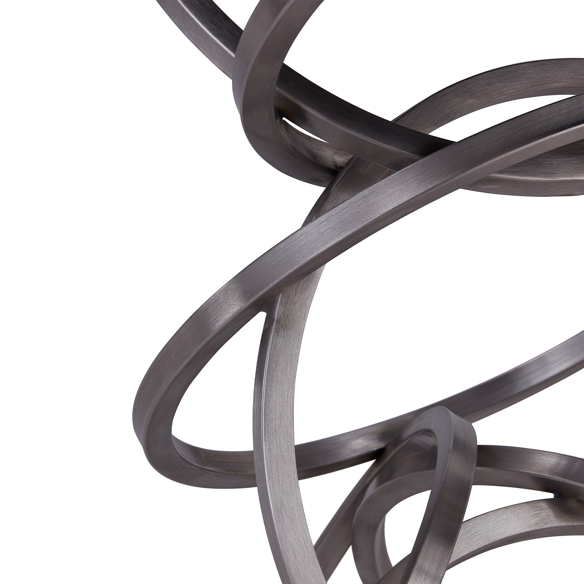 26" Gray Faux Leather And Iron Backless Counter Height Bar Chair By Homeroots | Bar Stools | Modishstore - 7