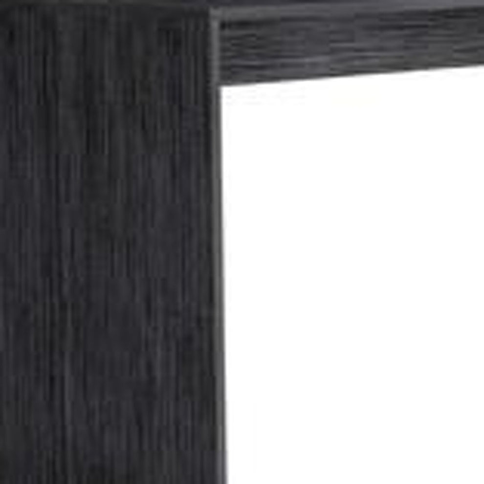 Sleek Smokey Oak L Shape Office Desk By Homeroots | Desks | Modishstore - 6