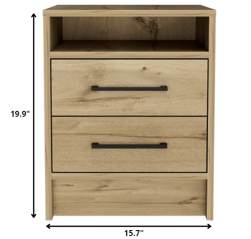 Sophisticated and Stylish Light Grey Nightstand By Homeroots | Nightstands | Modishstore - 4