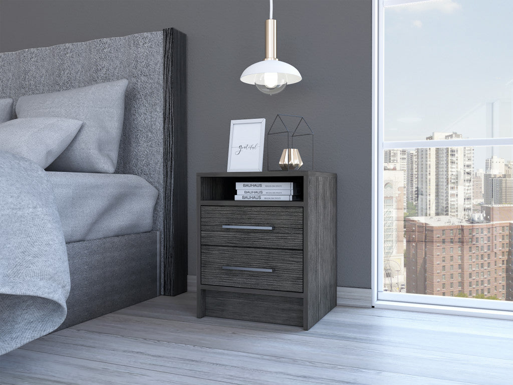 Sophisticated and Stylish Light Grey Nightstand By Homeroots | Nightstands | Modishstore - 5
