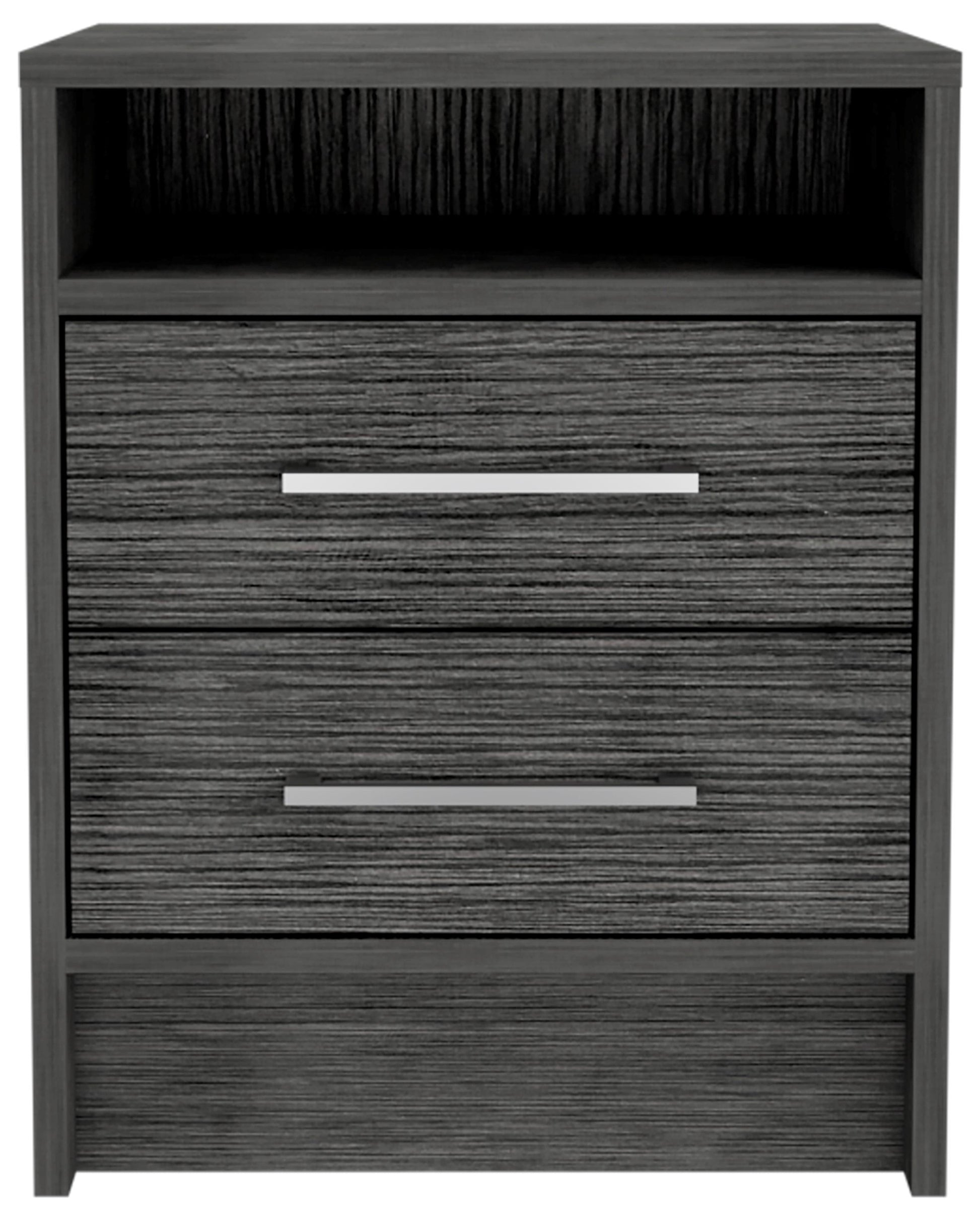 Sophisticated and Stylish Light Grey Nightstand By Homeroots | Nightstands | Modishstore - 6