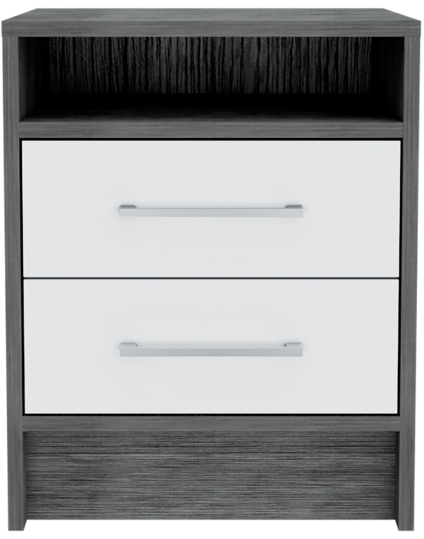 Sophisticated and Stylish Light Grey Nightstand By Homeroots | Nightstands | Modishstore - 10