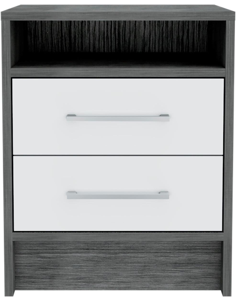 Sophisticated and Stylish Light Grey Nightstand By Homeroots | Nightstands | Modishstore - 10