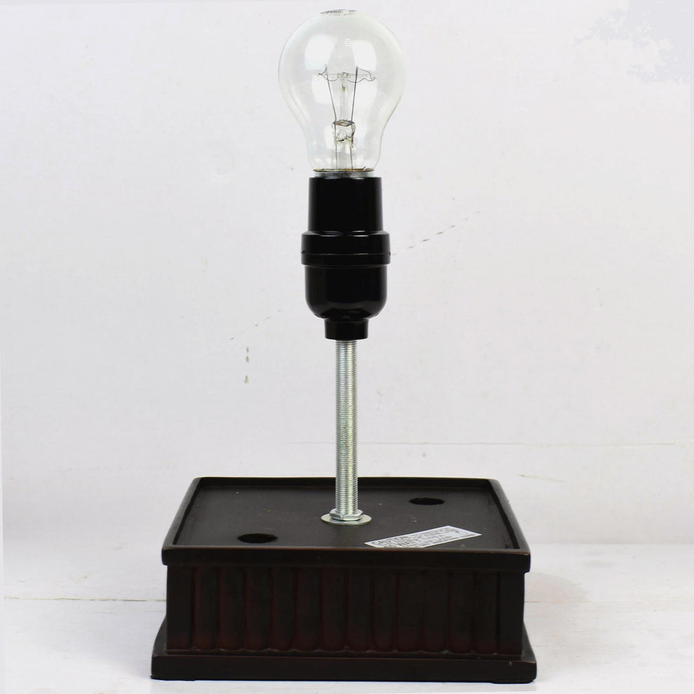 18" Tiffany Style Floral Dark Brown Base Table Lamp By Homeroots | Table Lamps | Modishstore - 5
