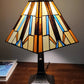 16" Tiffany Style Mission Style Squared Shade Table Lamp By Homeroots | Table Lamps | Modishstore - 3
